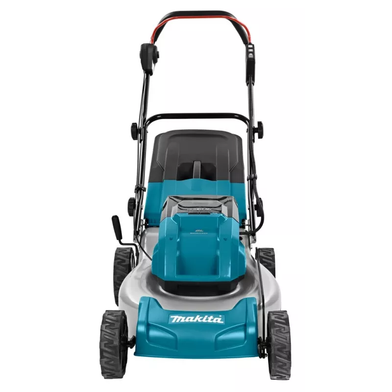 Makita DLM460PT2 zāles pļāvējs Staigājams aiz pļāvēja Akumulators Melns, Zils, Pelēks