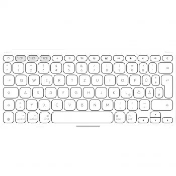 Logitech Keys-To-Go 2 tastatūra Universāla Bluetooth QWERTZ vācu balta