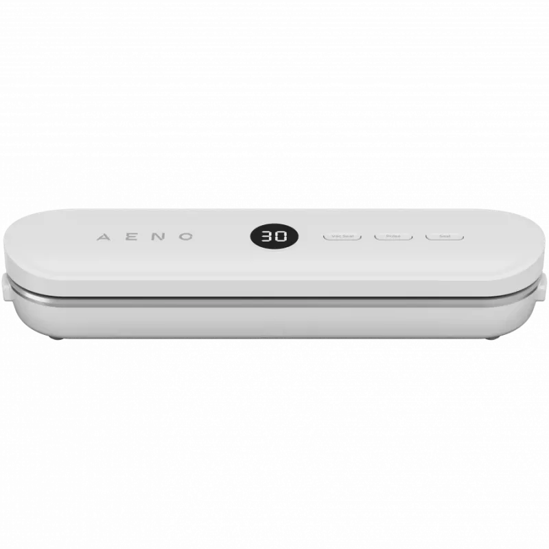 Vakuuma iepakošanas iekārta, balta, LED displejs, 80W, -65kPa (±5kPa)