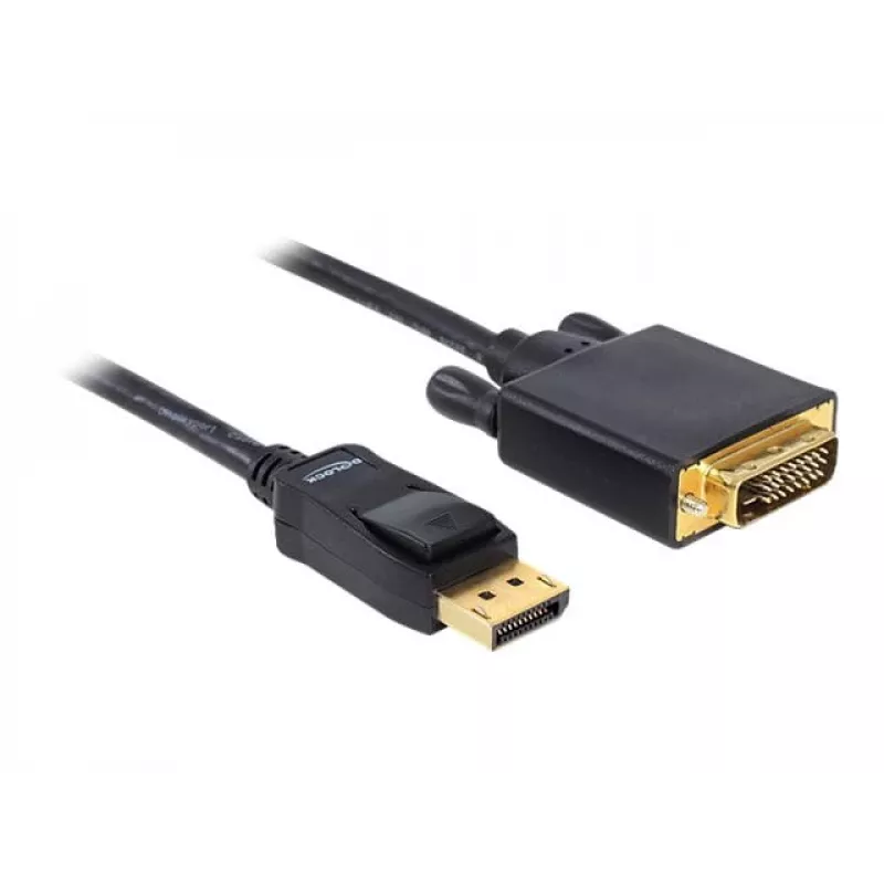 Kabelis DeLOCK Displayport uz DVI 24+1 St/St 2m