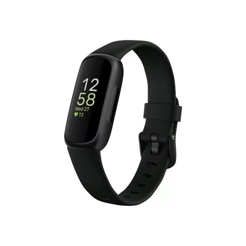 Rokassprādzes aktivitāšu izsekotājs Fitbit Inspire 3 Black