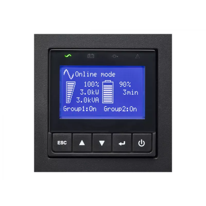 Eaton 9PX 3000RT - UPS (statīvā montējams/ārējs) - Tiešsaistes UPS