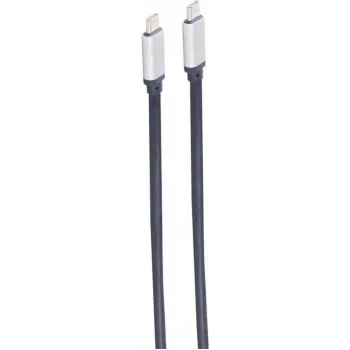 USB kabelis ShiverPeaks SP03-74035 2m USB C 10 Gbit/s zils