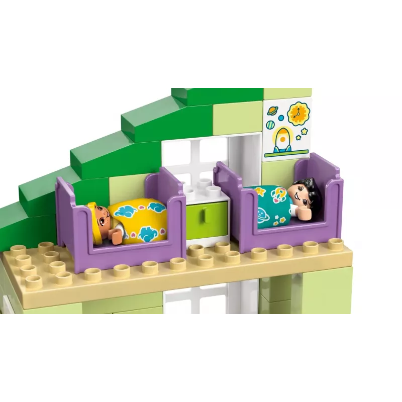 LEGO DUPLO 10470 3-in-1 Modernā ģimenes māja ar figūrām