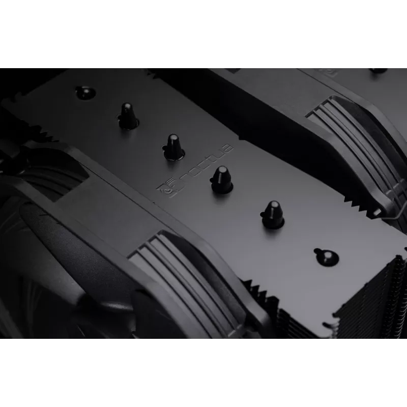 Noctua NH-D15 Chromax Pure Melns CPU dzesētājs ar diviem 140 mm ventilatoriem
