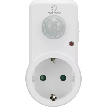 Renkforce 1588385 starpposma kontaktdakša PIR kustības sensors 120° balts IP20