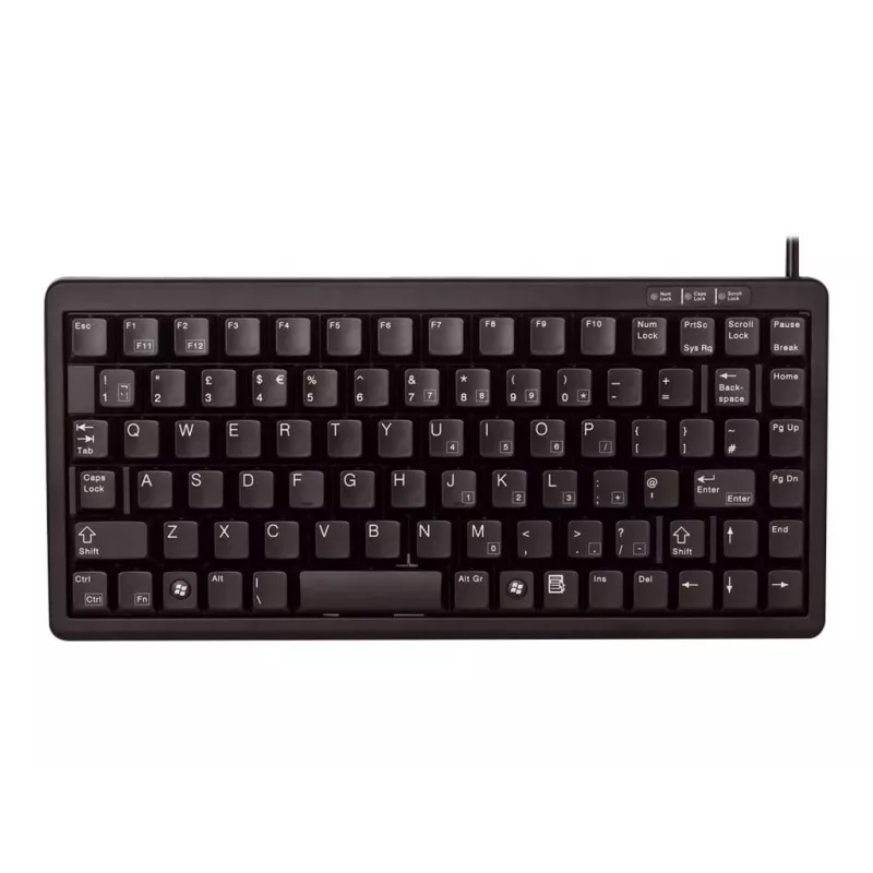 CHERRY G84-4100 tastatūra Universāla USB AZERTY Franču Melna