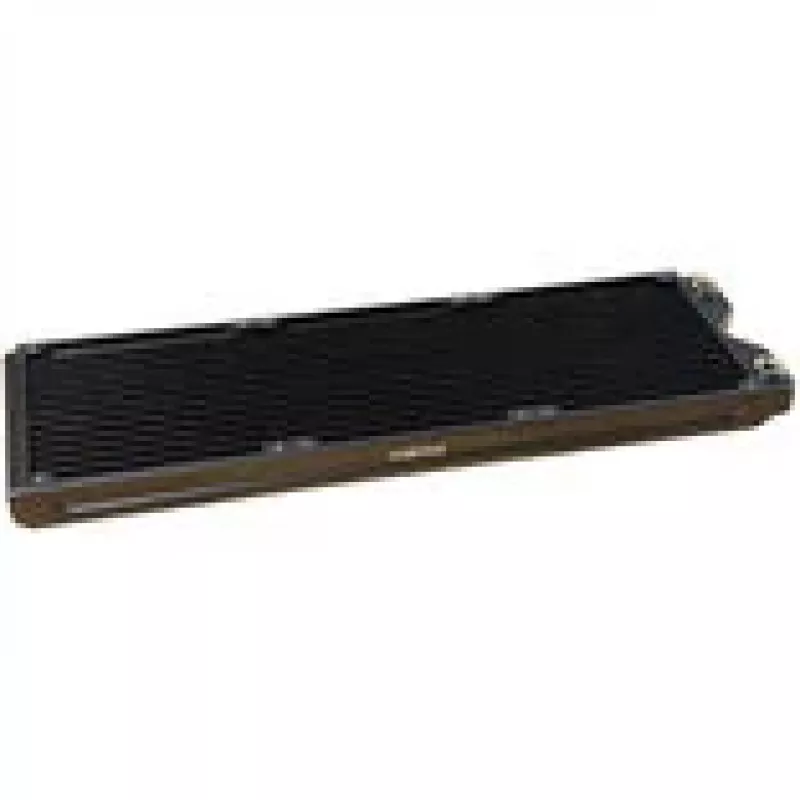 Radiators Alphacool R27-S420 420 mm 18 FPI šķidruma dzesēšanai, stiprinājumi 3×120 mm ventilatoriem