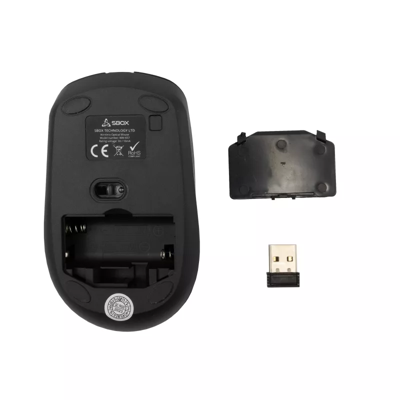 Pele SBOX WM-837 Melna USB Type-A