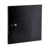 Ārējais DVD±RW optiskais diskdzinis ASUS SDRW-08D2S-U Lite, USB 2.0, melns, 24x CD / 8x DVD, 142×142×20 mm