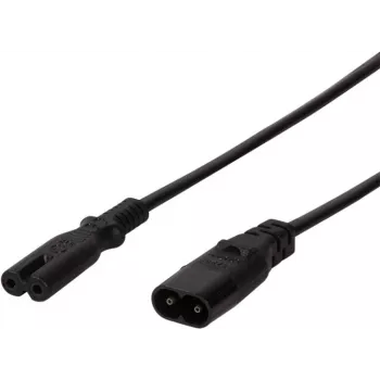 Logilink strāvas kabeļa pagarinātājs, 2 m, melns (CP129)