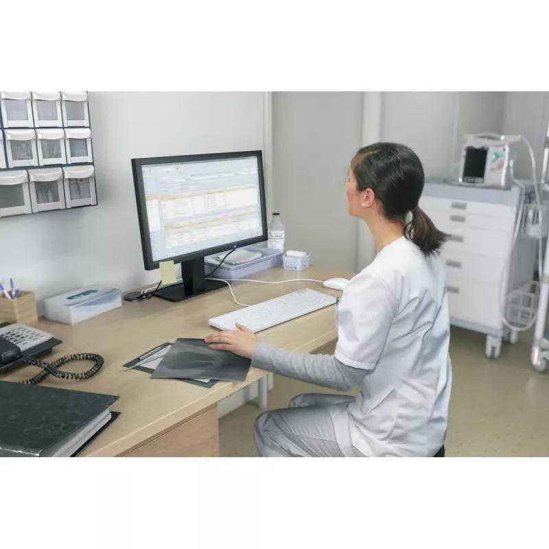 Contour Design Active Key Contour QuickClean Medical tastatūra IP68 AK-C8112-US-W/DE
