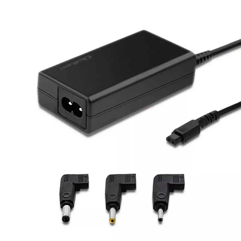 Qoltec 52415 barošanas adapteris, paredzēts Samsung Sony 65 W | 3 spraudņi | + strāvas kabelis
