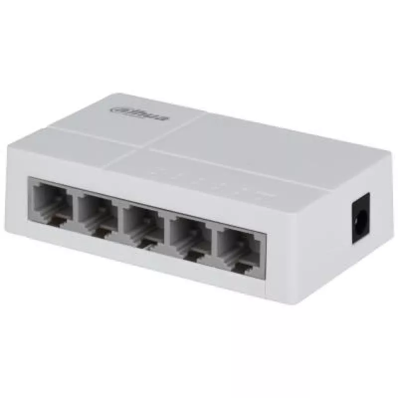 Dahua Technology PoE DH-SF1005L tīkla komutators Nepārvaldīts Fast Ethernet (10/100) Power over Ethernet (PoE) Darbvirsmas Gaiši pelēks