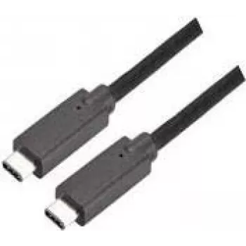 Bachmann 918.190 USB kabelis 0,5 m USB 3.2 Gen 2 (3.1 Gen 2) USB C melns (918190)