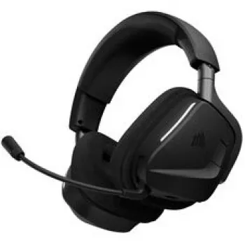 Bezvadu spēļu austiņas CORSAIR VOID V2 MAX — Carbon, RGB apgaismojums, 7.1 telpiskā skaņa