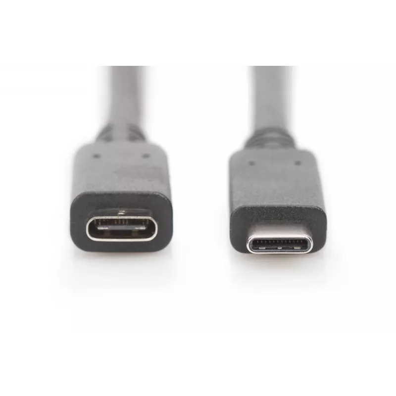 USB Type-C pagarinātāja kabelis Digitus AK-300210-015-S