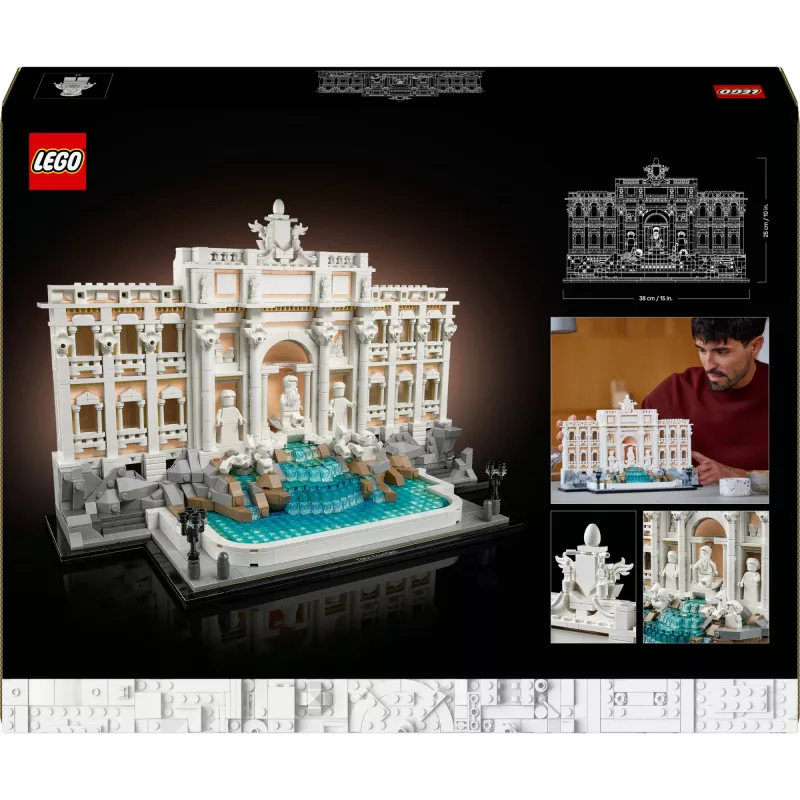 LEGO ARCHITECTURE 21062 Trevi strūklaka