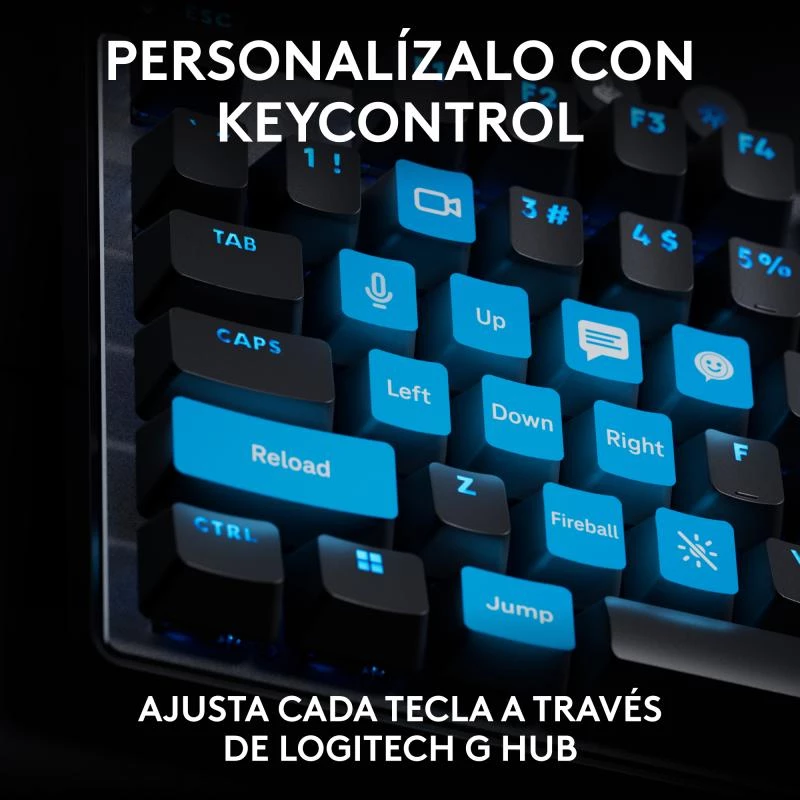 Logitech G PRO X TKL RAPID tastatūra spēlēm USB QWERTY melna