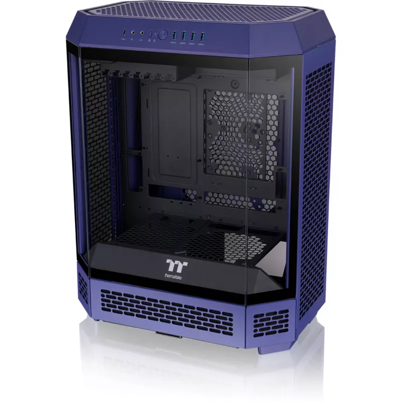 Datora korpuss Thermaltake The Tower 600 Future Dusk ATX melns