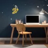 Dekoratīvā neona gaisma MANTA SNL01WHT — spilgts krāsains dizains, pie sienas stiprināms akcenta apgaismojums