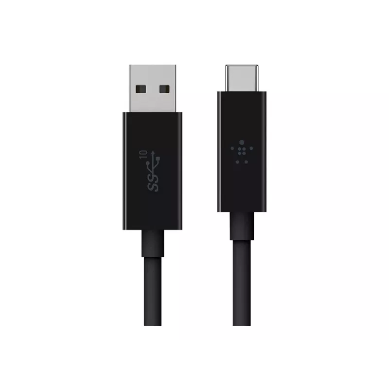 USB kabelis Belkin USB-A - USB-C 0.9m F2CU029BT1M-BLK