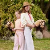 Zirgs uz kociņa HOPPIHORSE Hobby Horse A3 bēšs
