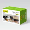 Maize Maestro MR-1776-Melns darba virsmas maizes kaste, plastmasas korpuss ar koka vāku, 345×235×130 mm