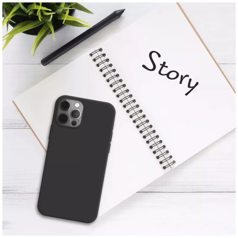 Fixed Story | Aizmugurējais vāciņš | Xiaomi | 15T | Gumijots | Melns