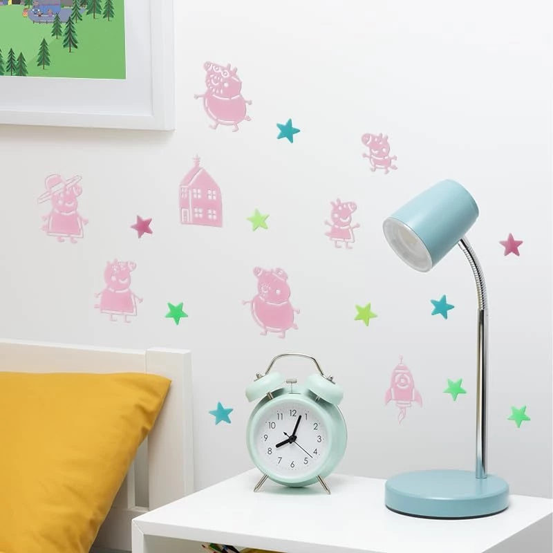 Sienas uzlīme Hasbro Peppa Pig PP13870PP spoži tumsā mirdzošās zvaigznes