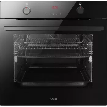 Amica ED47637BA+ X-TYPE STEAM cepeškrāsns 77 L 3600 W A+ melna