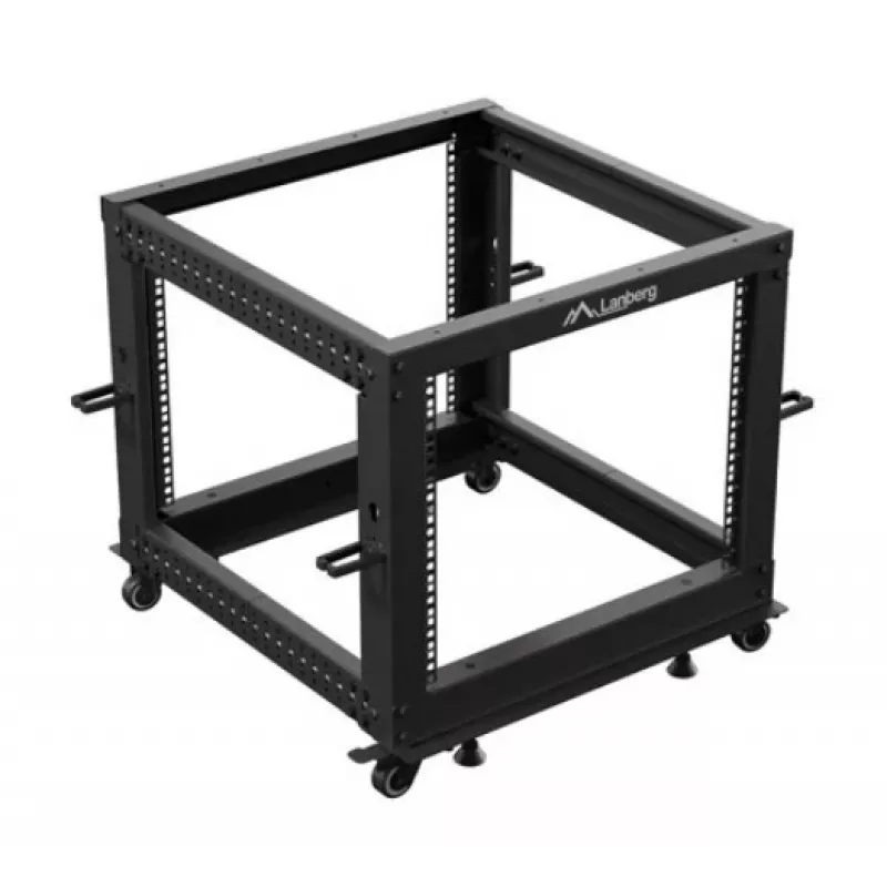 Atvērtais statnis LANBERG OR01-6109-B 9U 600x600 mm