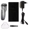 Camry Premium CR 2925 vīriešu skuveklis ar rotējošiem asmeņiem un trimmeri, pelēks