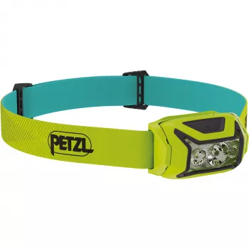Galvas lukturītis Petzl Actik dzeltenā krāsā LED 100 lm IPX4 98 g