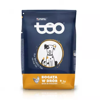 TEO Rich in poultry - sausā suņu barība - 9 kg