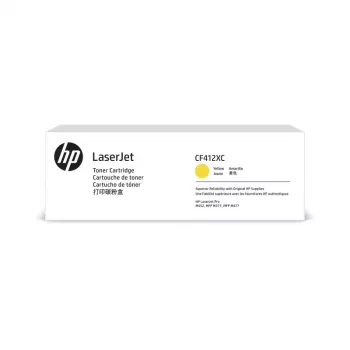 HP CF412XC/410X dzeltenais tonera kārtridžs Contract. 5K lpp. ISO/IEC 1979