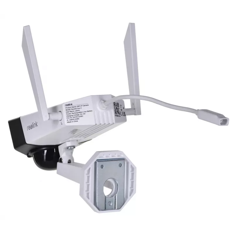 IP drošības kamera Reolink G750 6MP Bullet IP66 H.265, 4G LTE, 180° diagonāle, 30 m nakts redzamība, 10400 mAh baterija