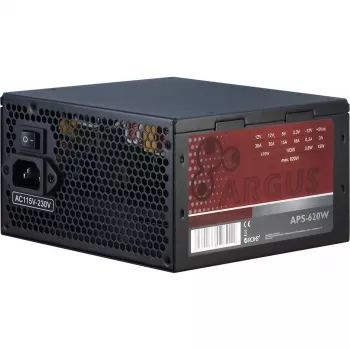 Inter-Tech Argus APS Barošanas bloks 620 W 20+4 Pin ATX ATX Melns