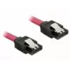 SATA kabelis DeLOCK 82678 0,7 m sarkans