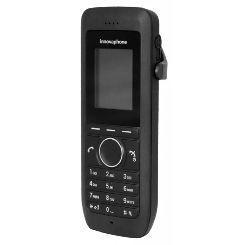 DECT bezvadu telefona klausule Innovaphone IP64 melna