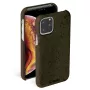 Telefona maciņš Krusell Birka Apple iPhone 11 Pro, tumši brūns ādas stila pārvalks