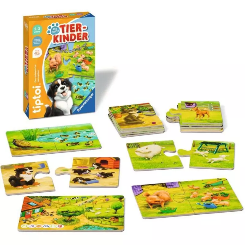 Board game Ravensburger tiptoi Alle meine Tierkinder