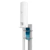 Āra visvirzienu 4G LTE antena QOLTEC 57044, 5 dBi, 600–2700 MHz, 50 W, 50 Ω, balta vara korpuss