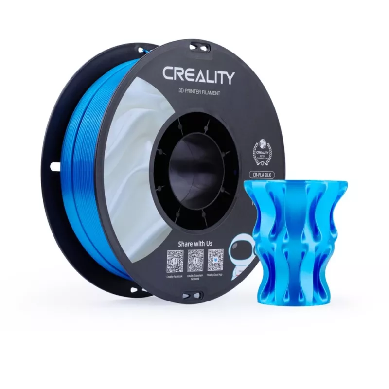 3D drukas materiāls Creality 3D 3301120006 Silk Blue 1 kg 1.75 mm