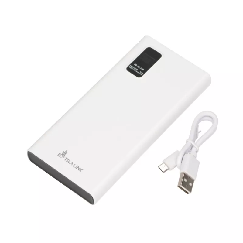 Pārnēsājams ārējais akumulators Extralink EPB-067W 10000mAh