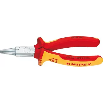Knipex 22 06 160 - Garspīļu knaibles - Hroma-vanādija tērauds - Plastmasa - Sarkans/Oranžs (2206160)