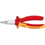 Knipex 22 06 160 - Garspīļu knaibles - Hroma-vanādija tērauds - Plastmasa - Sarkans/Oranžs (2206160)