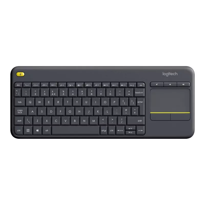 Bezvadu pieskāriena tastatūra Logitech K400 Plus