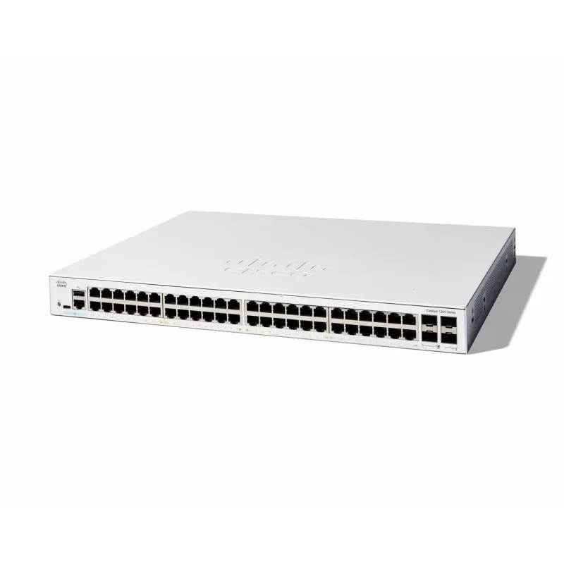 Pārvaldāms komutators Cisco Catalyst 1200-48T-4G 48 Port GE 4x1GE SFP