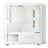 Logic PORTOS ARGB MINI USB 3.0 korpuss balts